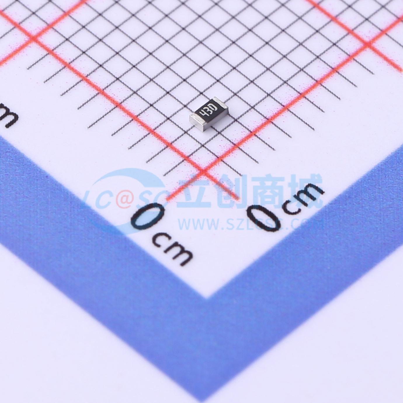 点击查看大图 SCR0603F274K实物图