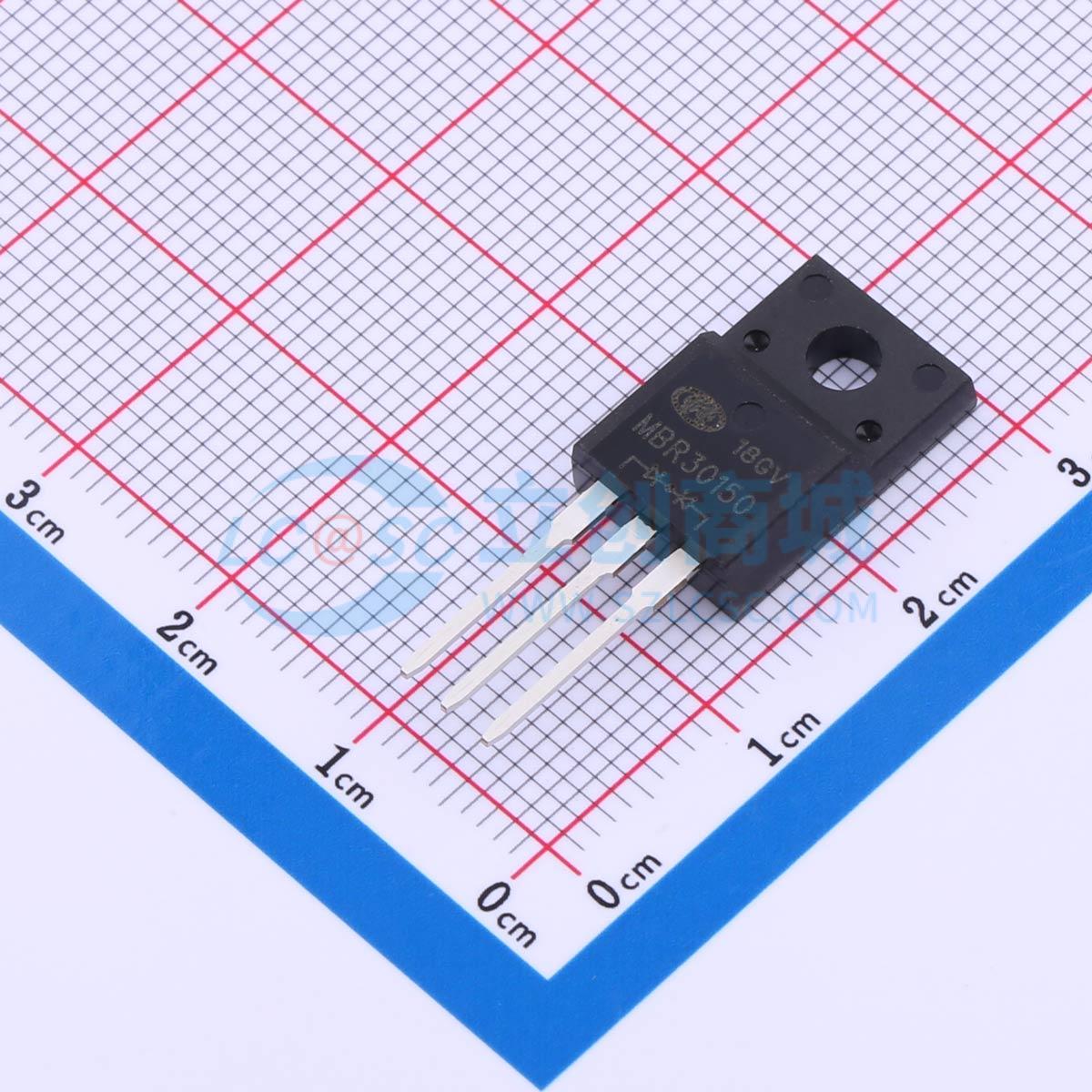 点击查看大图 MBR30150实物图