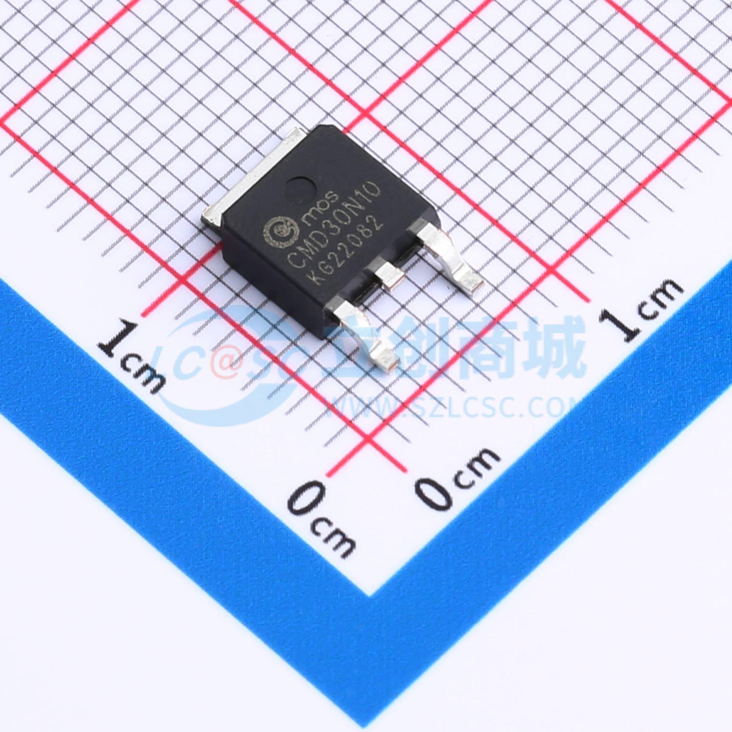 点击查看大图 CMD30N10实物图