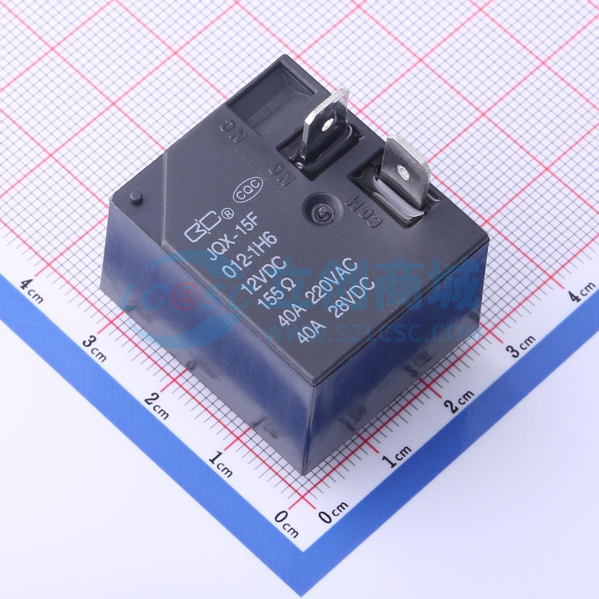 点击查看大图 JQX-15F/012-1H6(40A)实物图