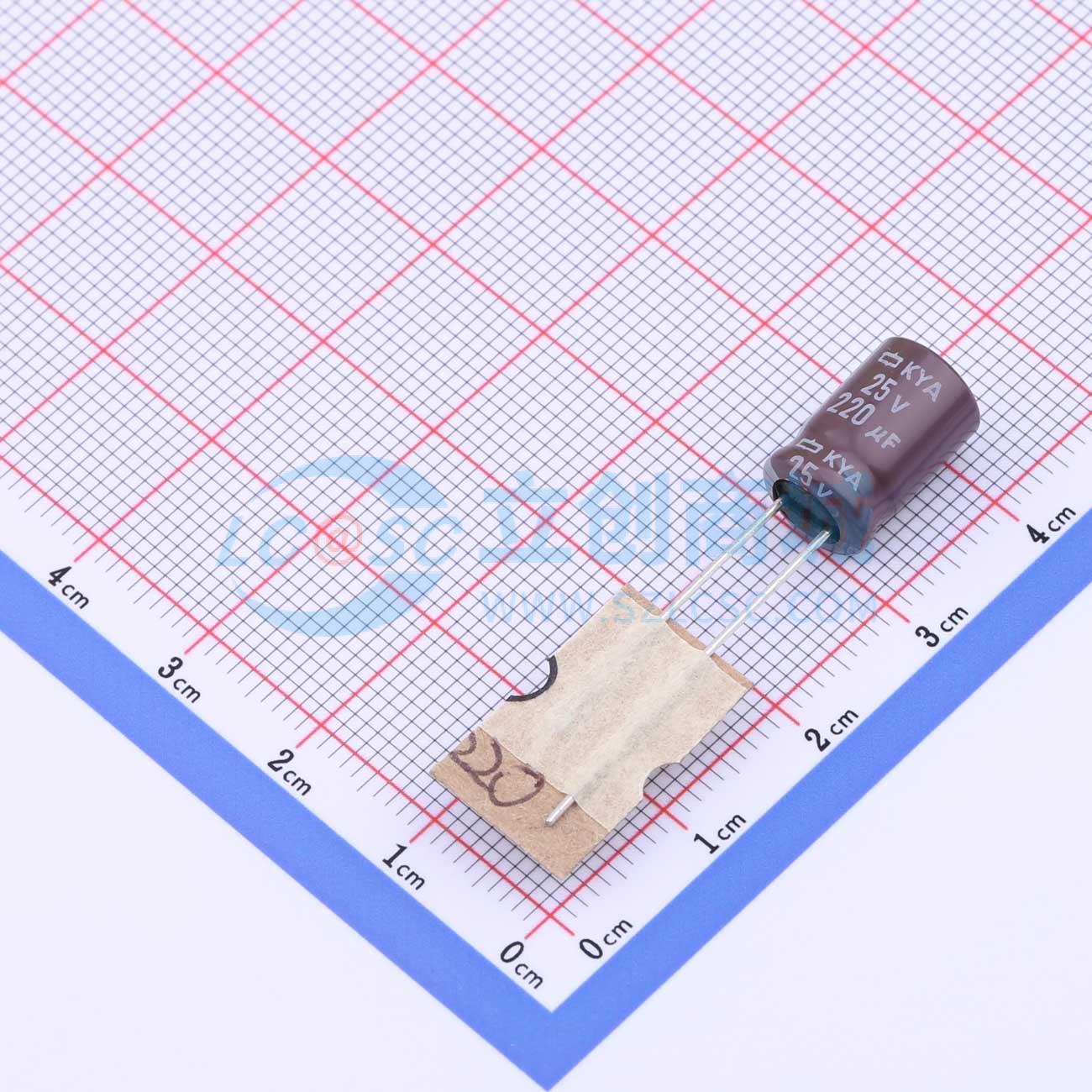 点击查看大图 EKYA250ETD221MHB5D实物图