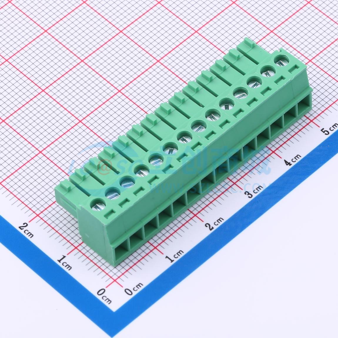 点击查看大图 MX15EDGK-3.5-14P-GN01-Cu-Y-A实物图