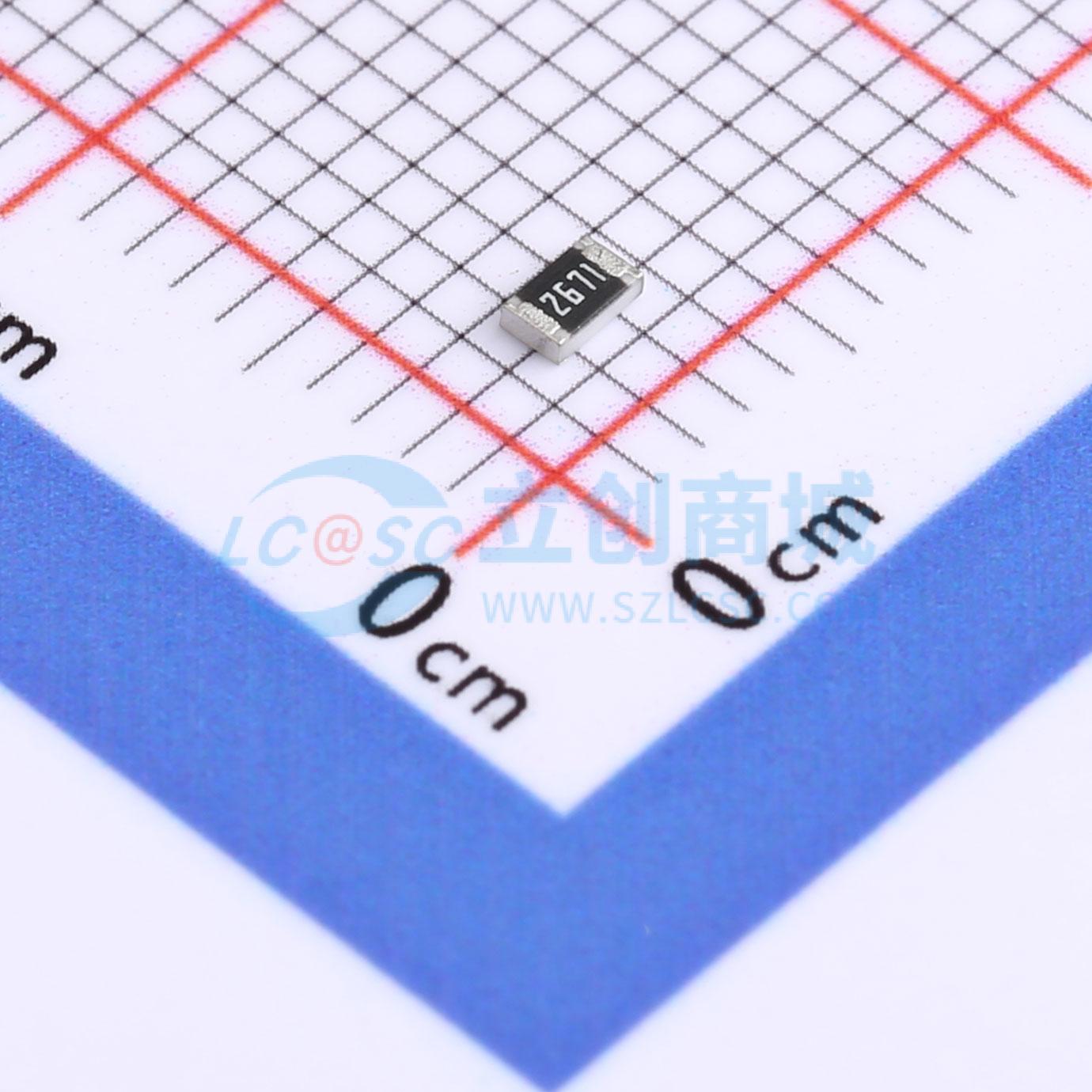 点击查看大图 FRC0805F2671TS实物图