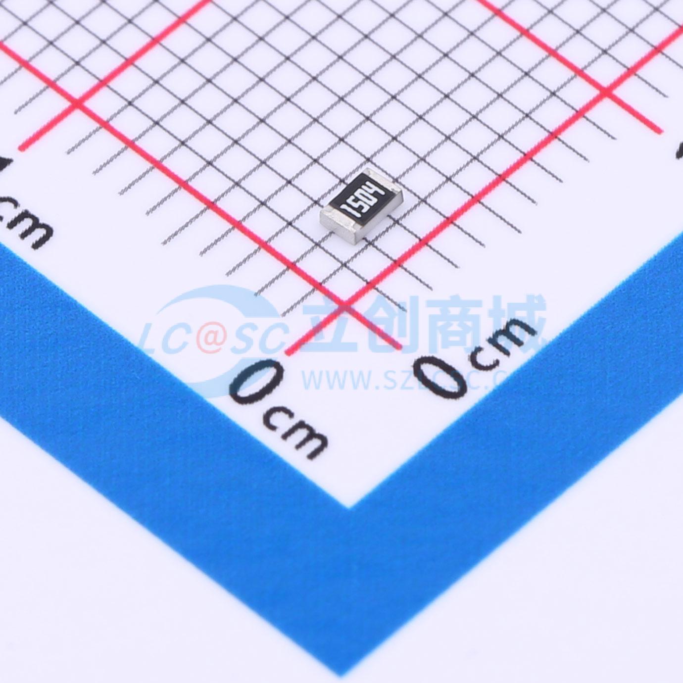 点击查看大图 SC0805F1504F4ANRH实物图