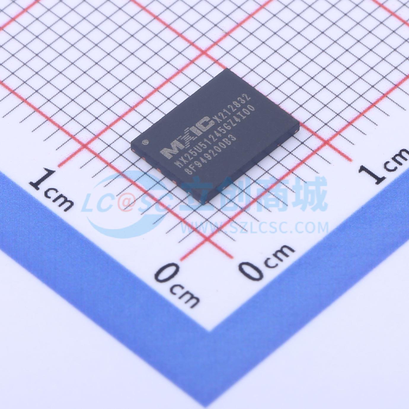 点击查看大图 MX25U51245GZ4I00实物图