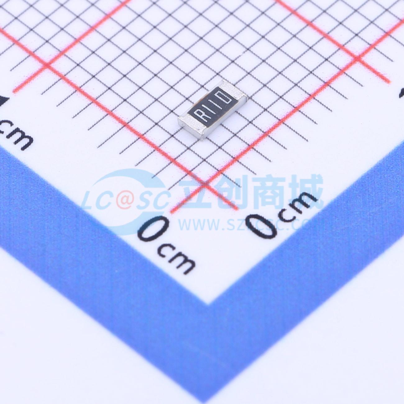 点击查看大图 FRL1206FR110TS实物图