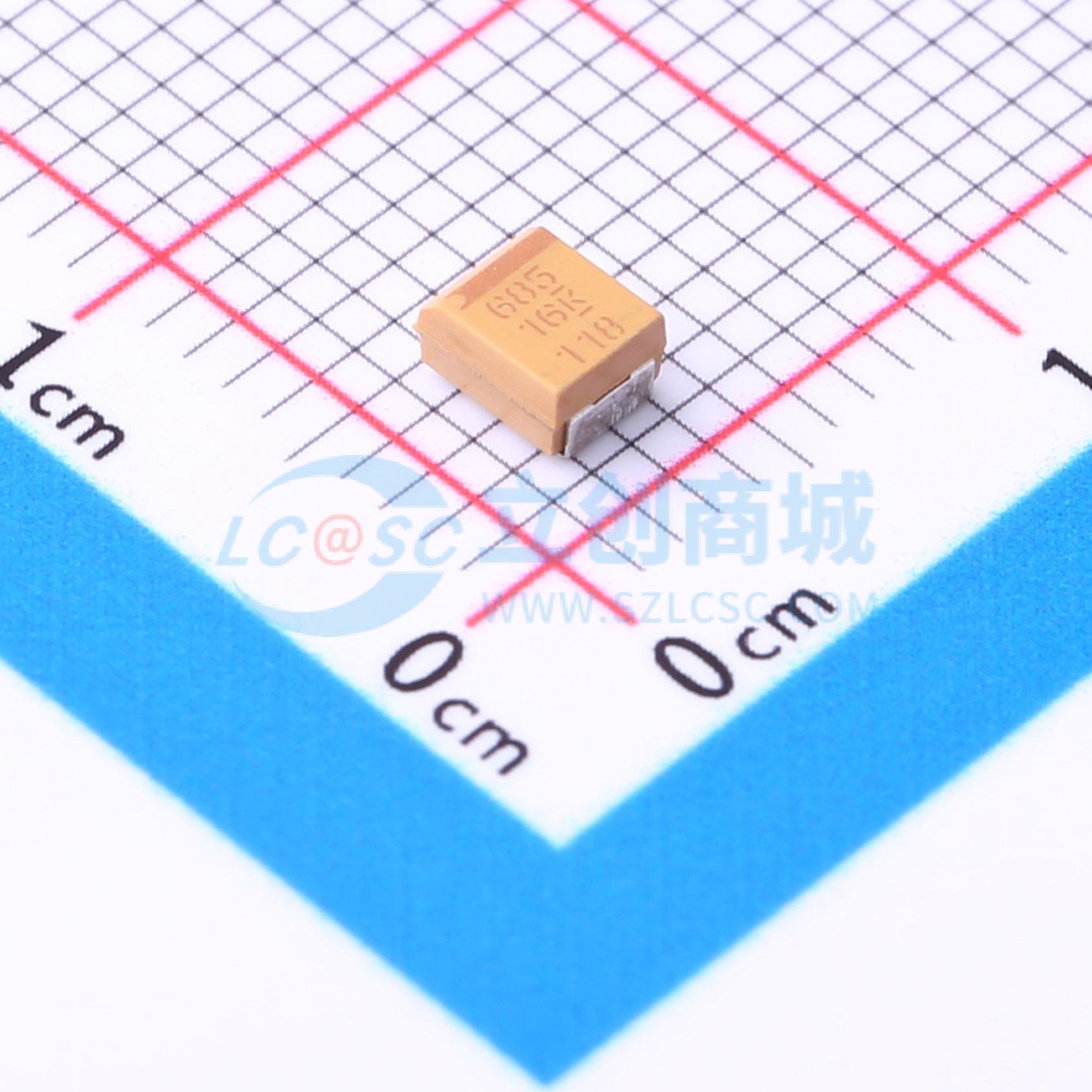 点击查看大图 T494B685M016AT实物图
