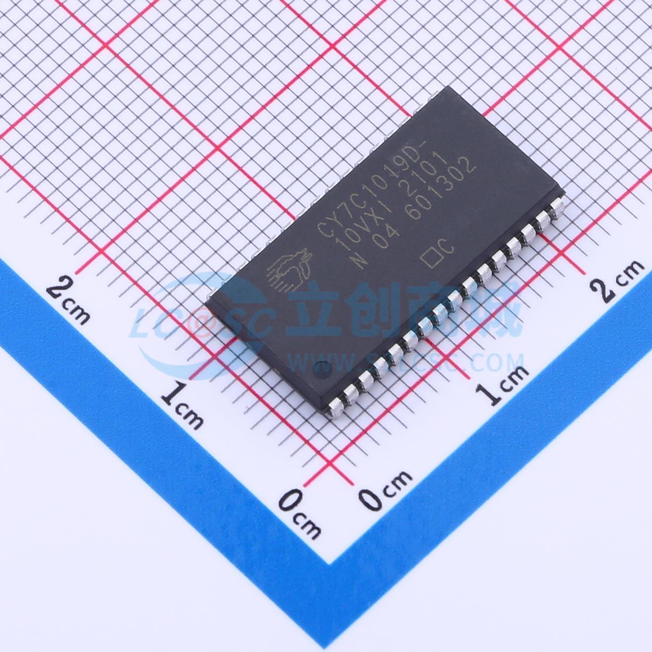 点击查看大图 CY7C1019D-10VXI实物图