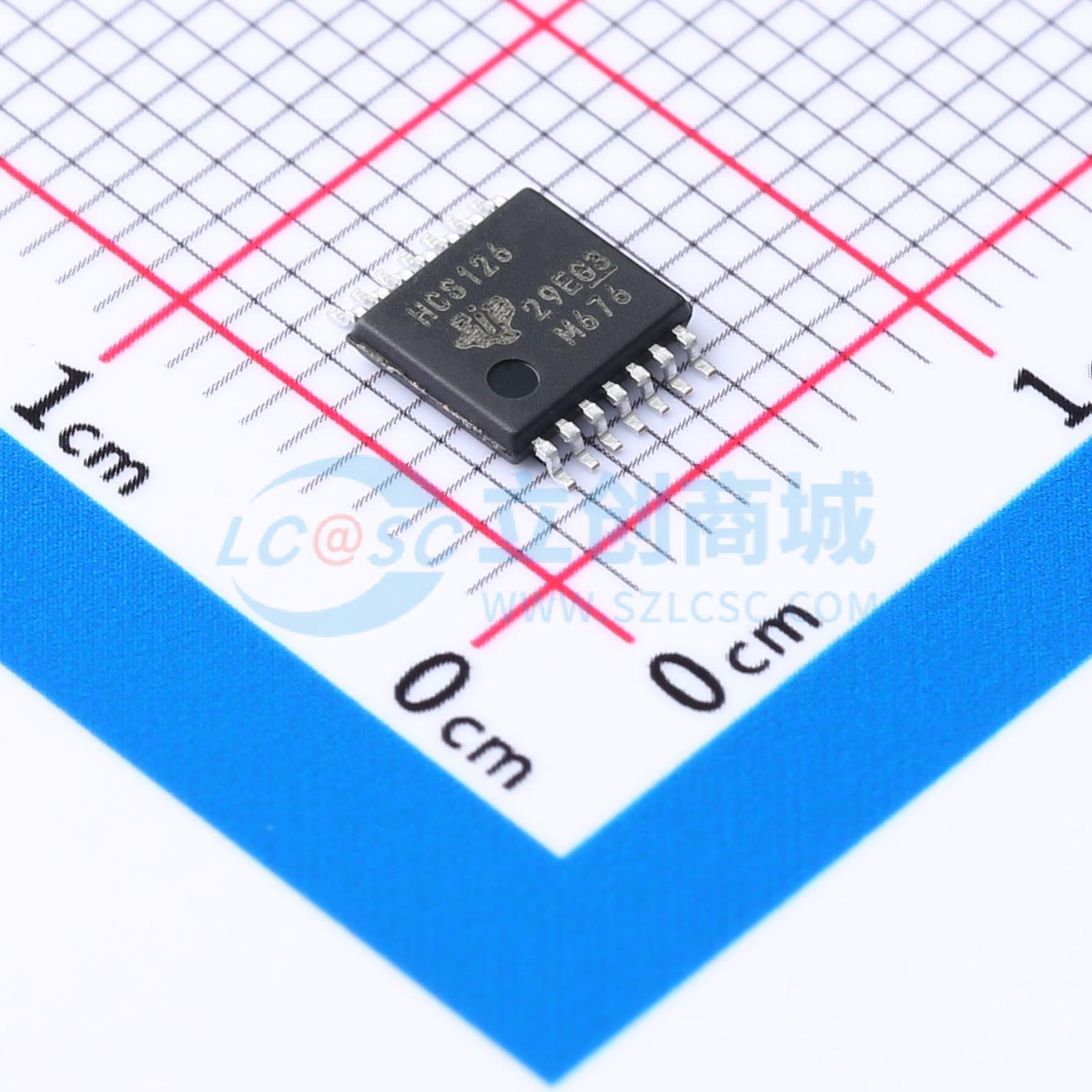 点击查看大图 SN74HCS126PWR实物图
