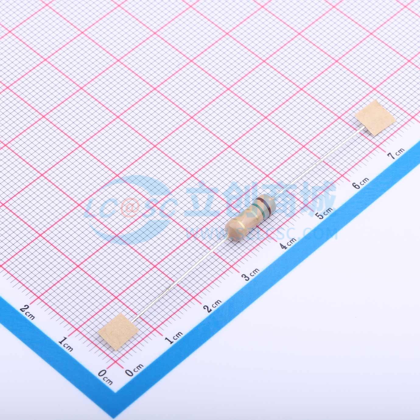 点击查看大图 CR1W-1Ω5±5%-6T63实物图