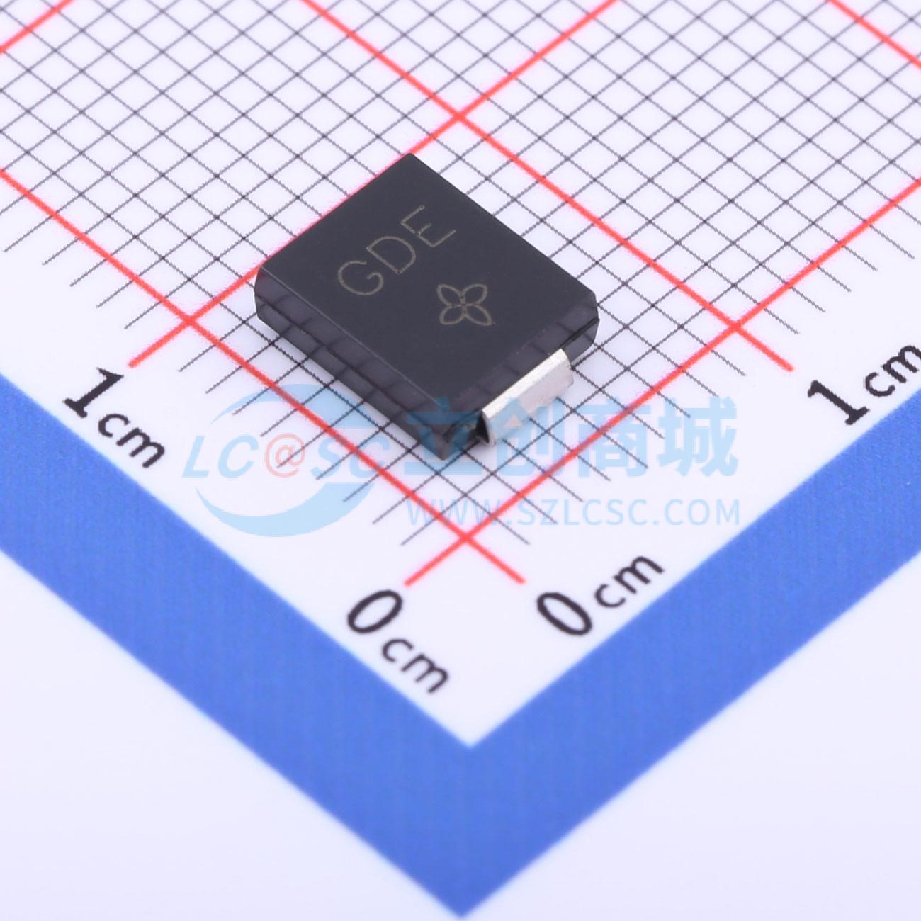 点击查看大图 SMCJ5.0CA实物图