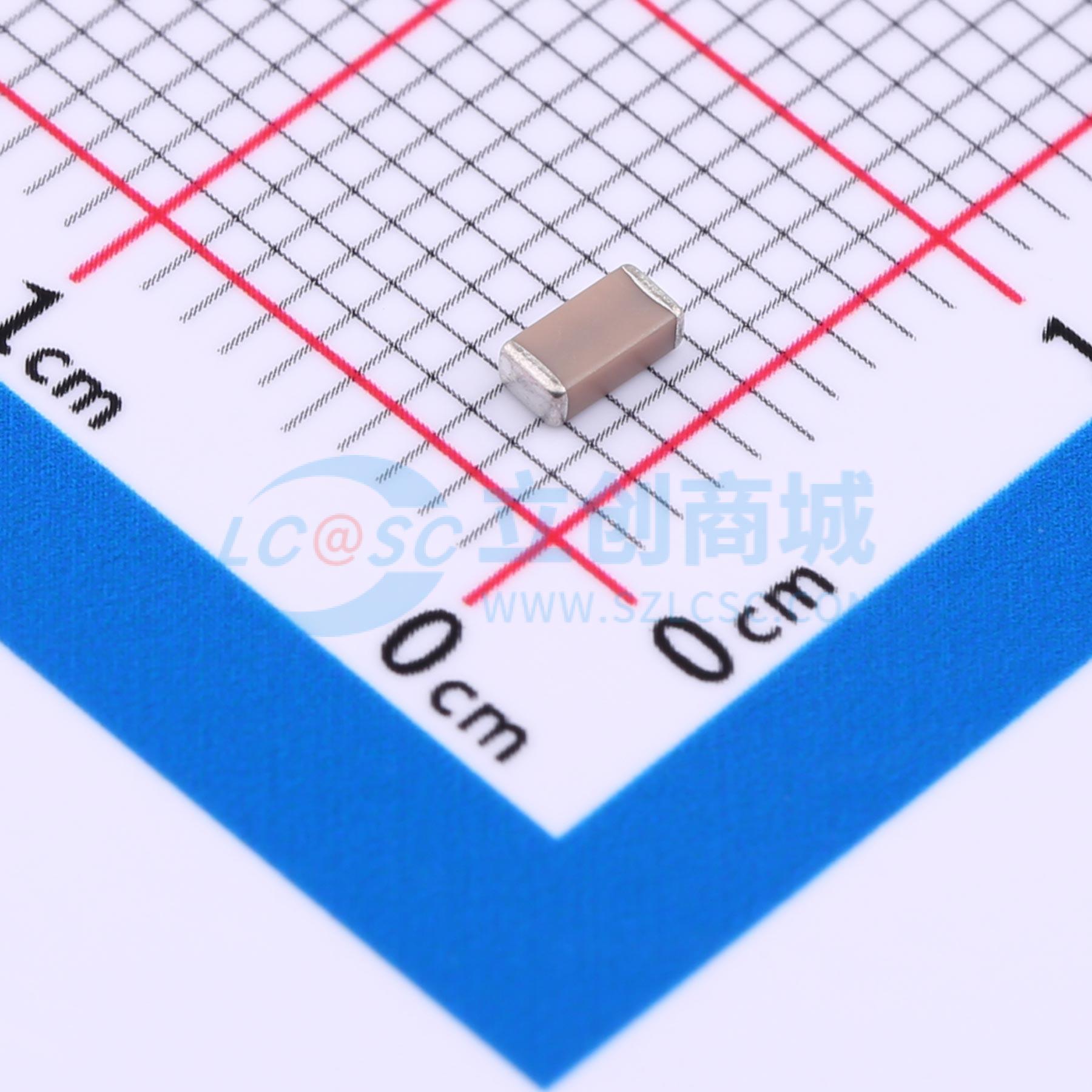 点击查看大图 1206CG2R0C102NT实物图