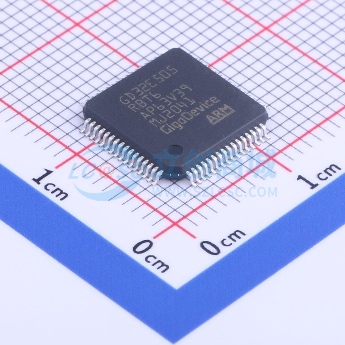 GD32E505RBT6实物图