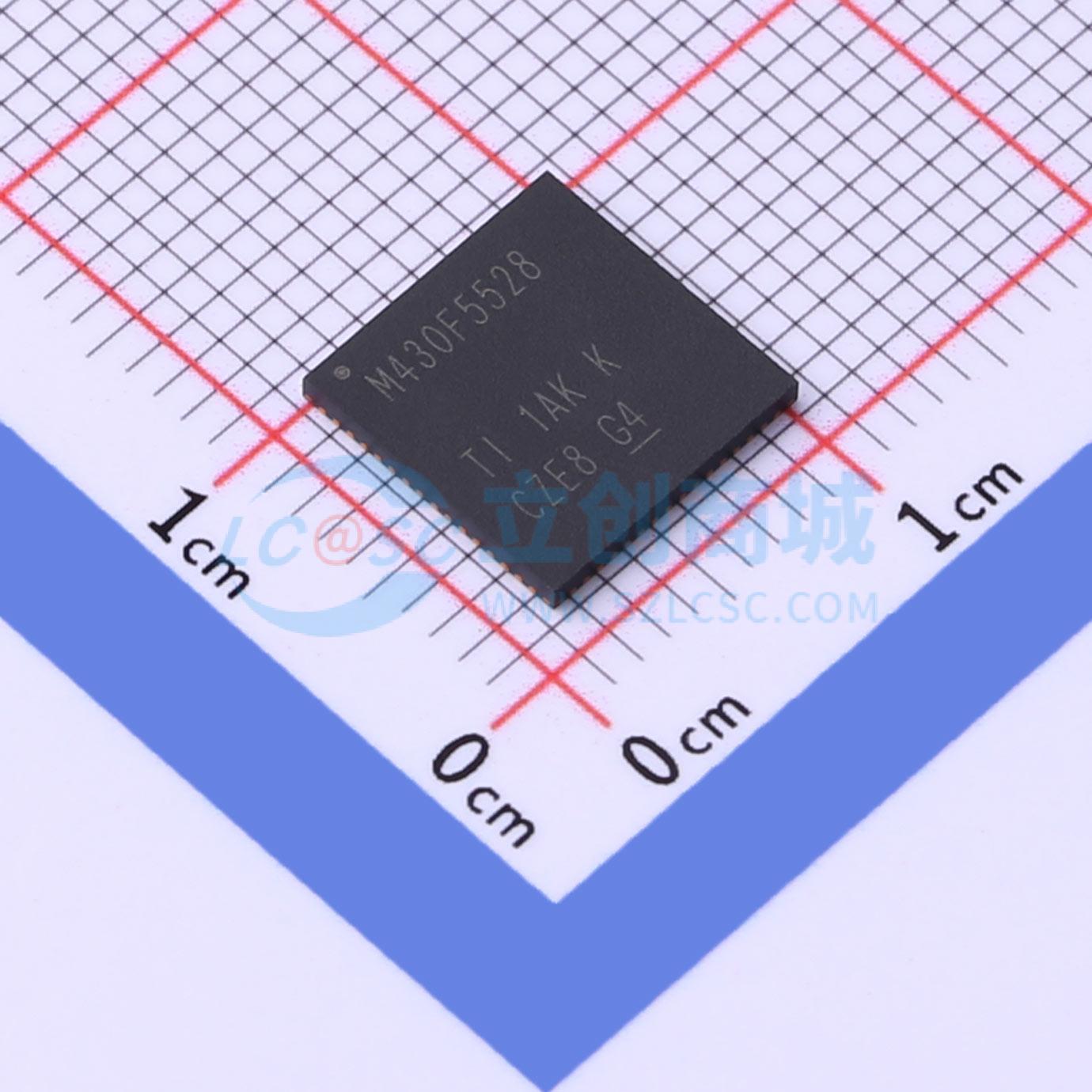 MSP430F5528IRGCT实物图
