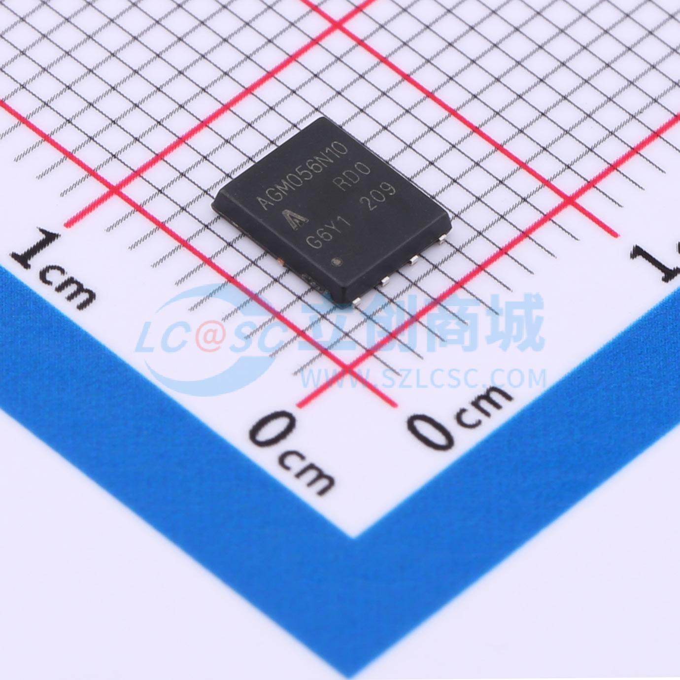 点击查看大图 AGM056N10A实物图