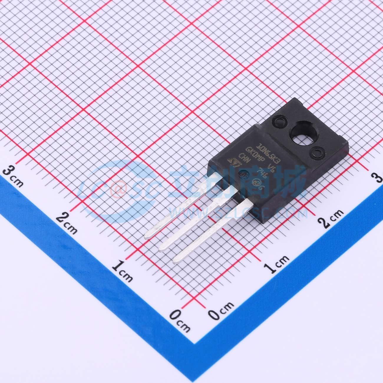 STF10N65K3实物图