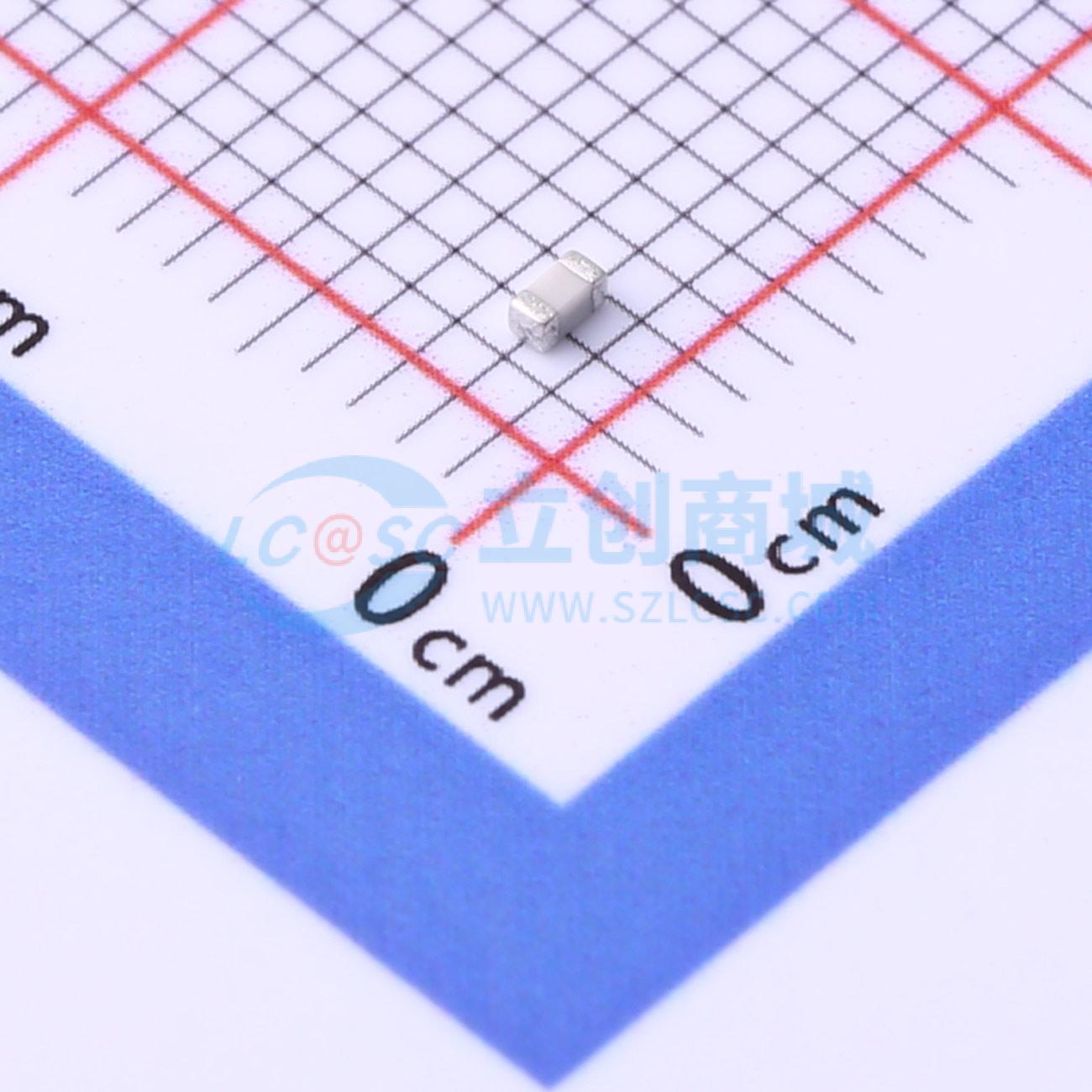 点击查看大图 AC0603JRNPO9BN181实物图