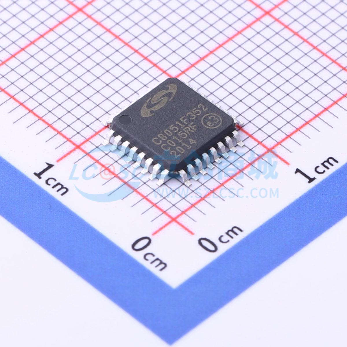 点击查看大图 C8051F352-GQR实物图