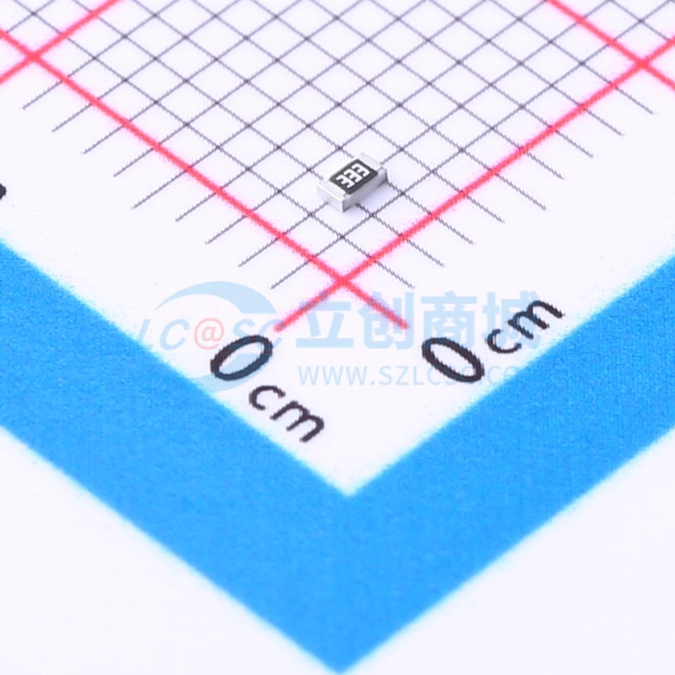 点击查看大图 FRC0603J333 TS实物图