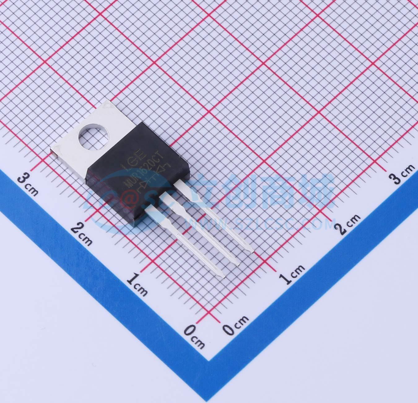 点击查看大图 MUR1620CT实物图