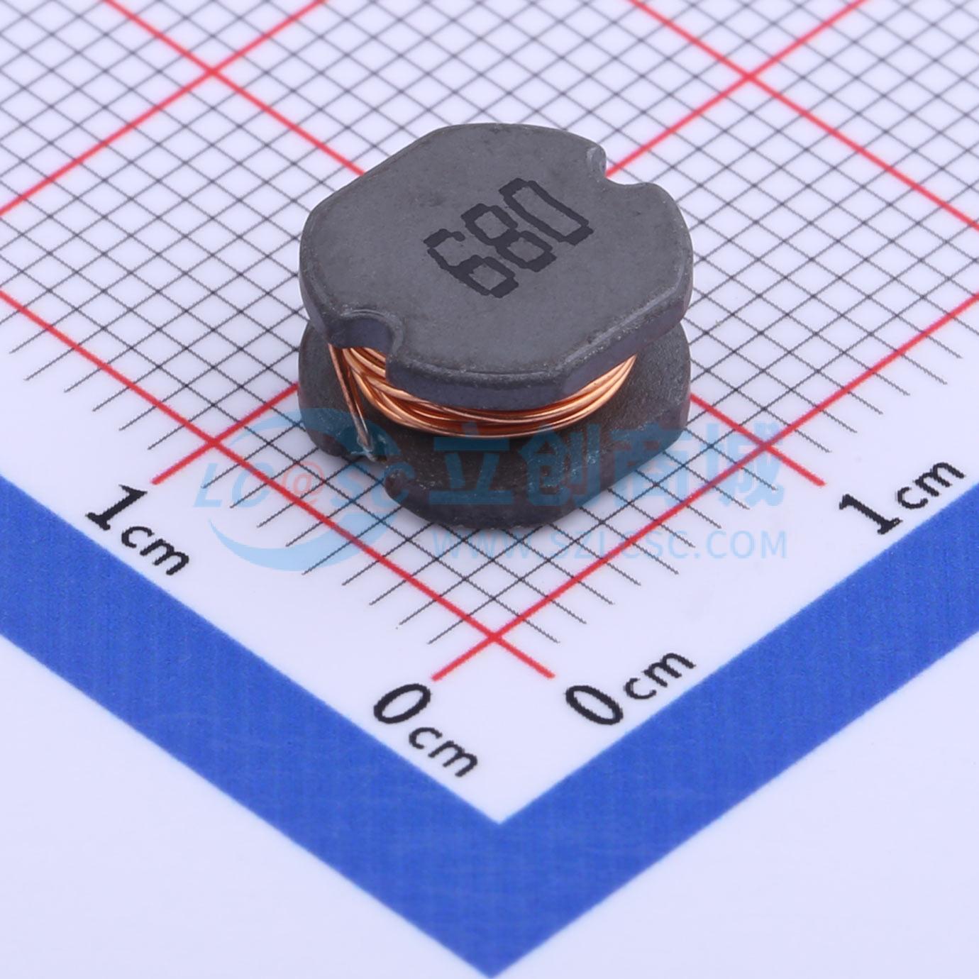 点击查看大图 CD105-680M 68UH实物图