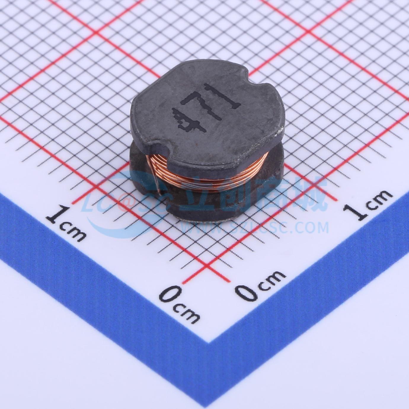 CD105-471M 470UH实物图