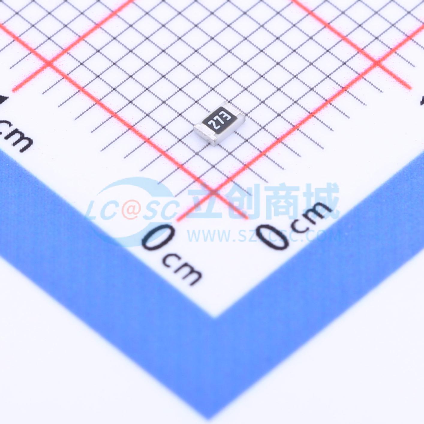 点击查看大图 FRC0805J273TS实物图