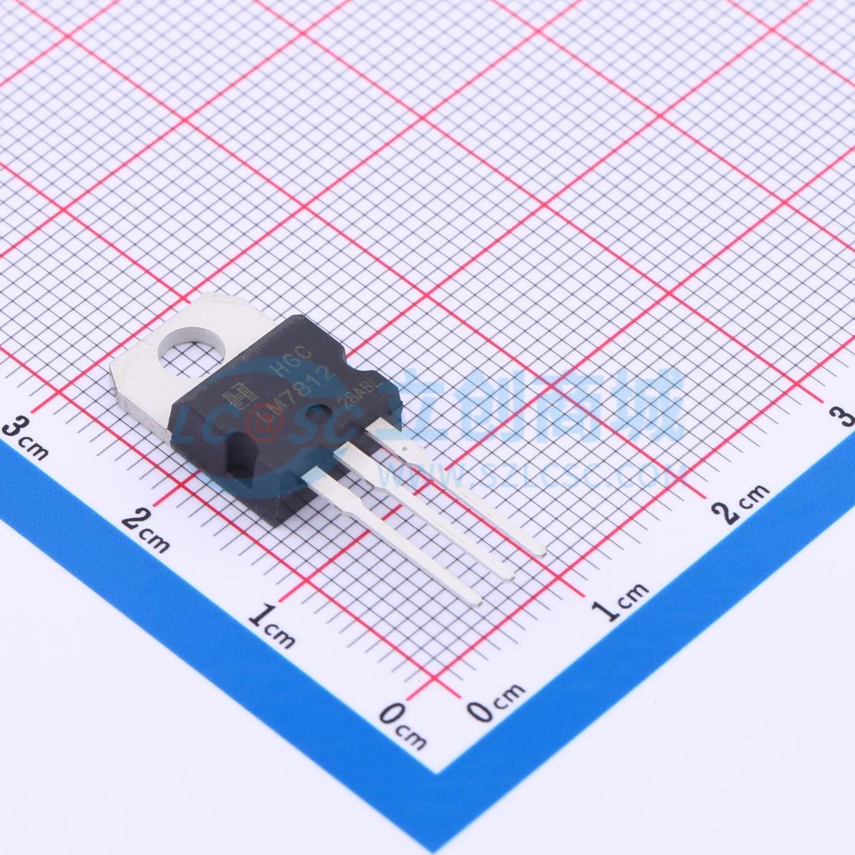 点击查看大图 LM7812TG实物图