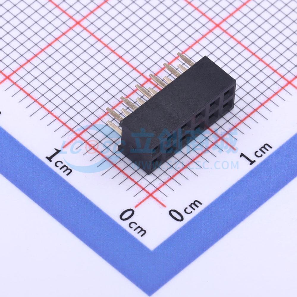 点击查看大图 2.0-2*6P母实物图