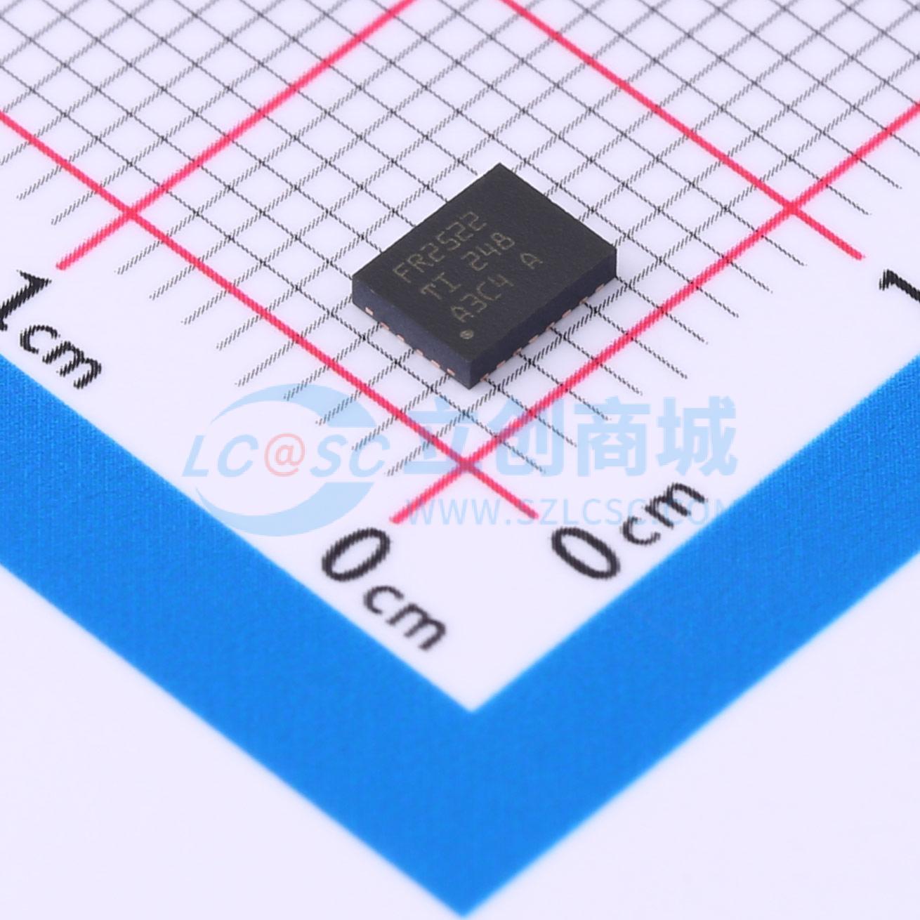 点击查看大图 MSP430FR2522IRHLR实物图