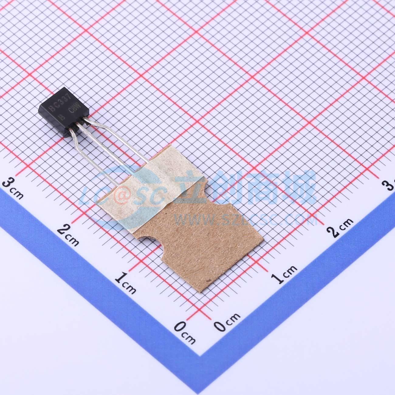 点击查看大图 BC337-TA(RANGE:160-400)实物图