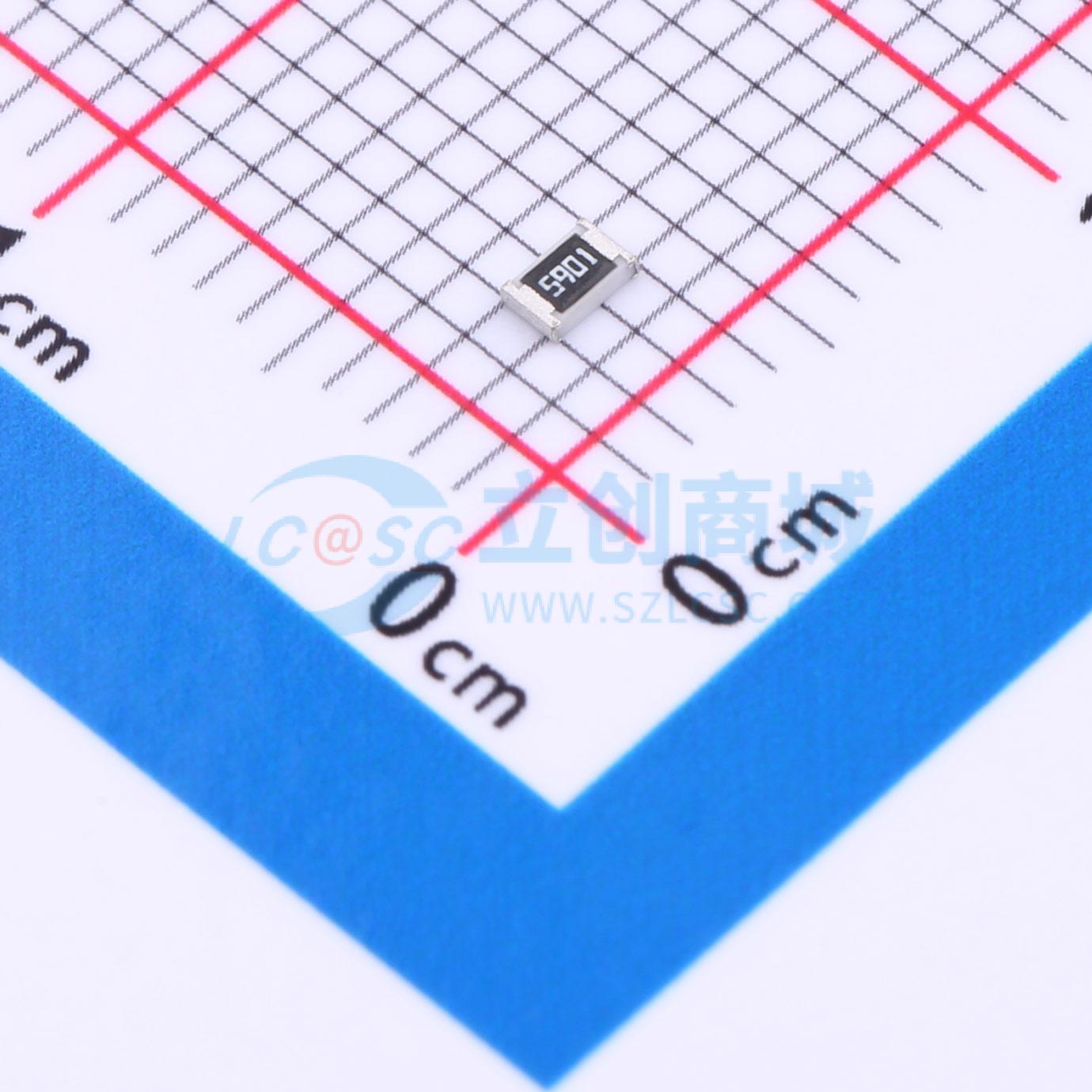 点击查看大图 ERJ6ENF5901V实物图