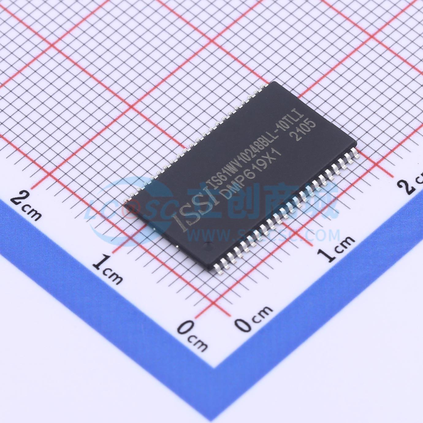 点击查看大图 IS61WV10248BLL-10TLI实物图