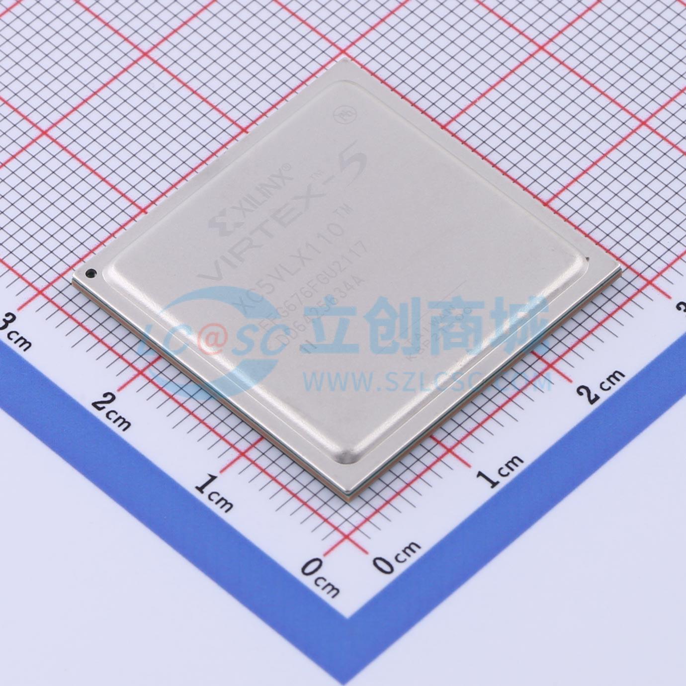 点击查看大图 XC5VLX110-1FFG676I实物图