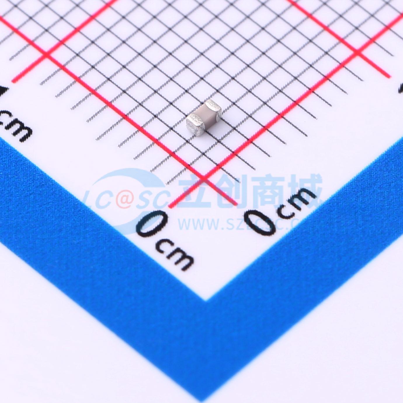 点击查看大图 HGC0603G0430J500NTHJ实物图