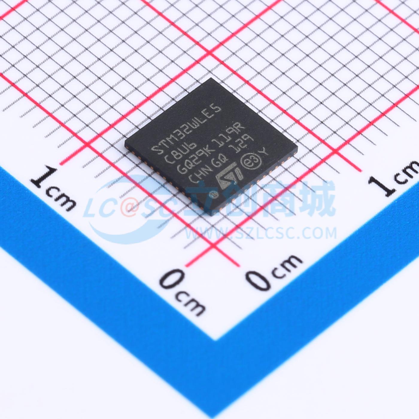 点击查看大图 STM32WLE5C8U6实物图