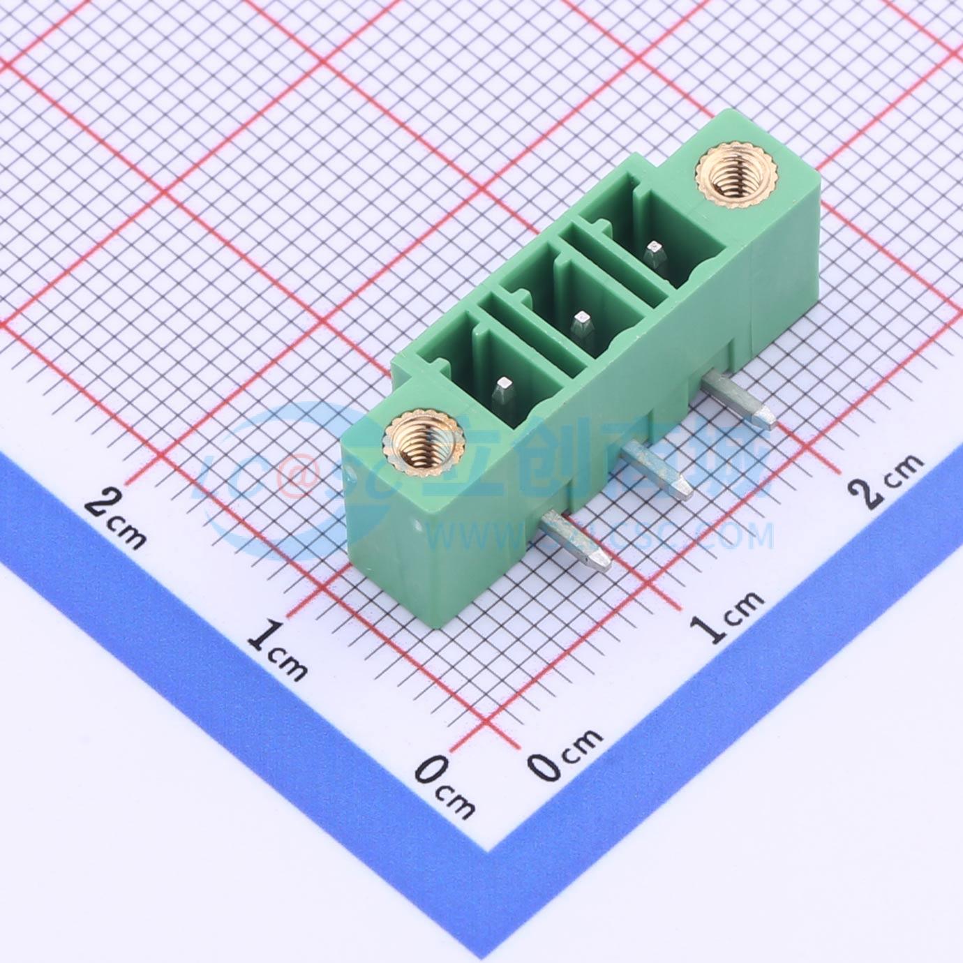 点击查看大图 DB1ERM-5.08-3P-GN实物图
