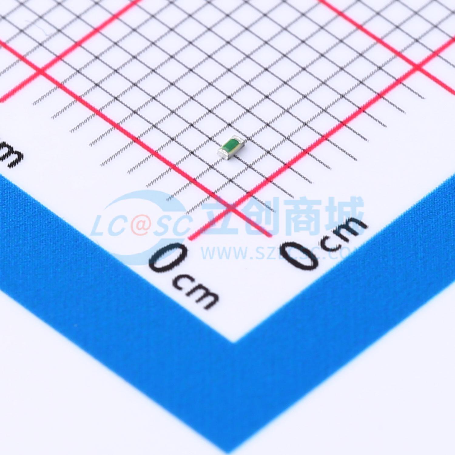 点击查看大图 TNPW040210R0DEED实物图