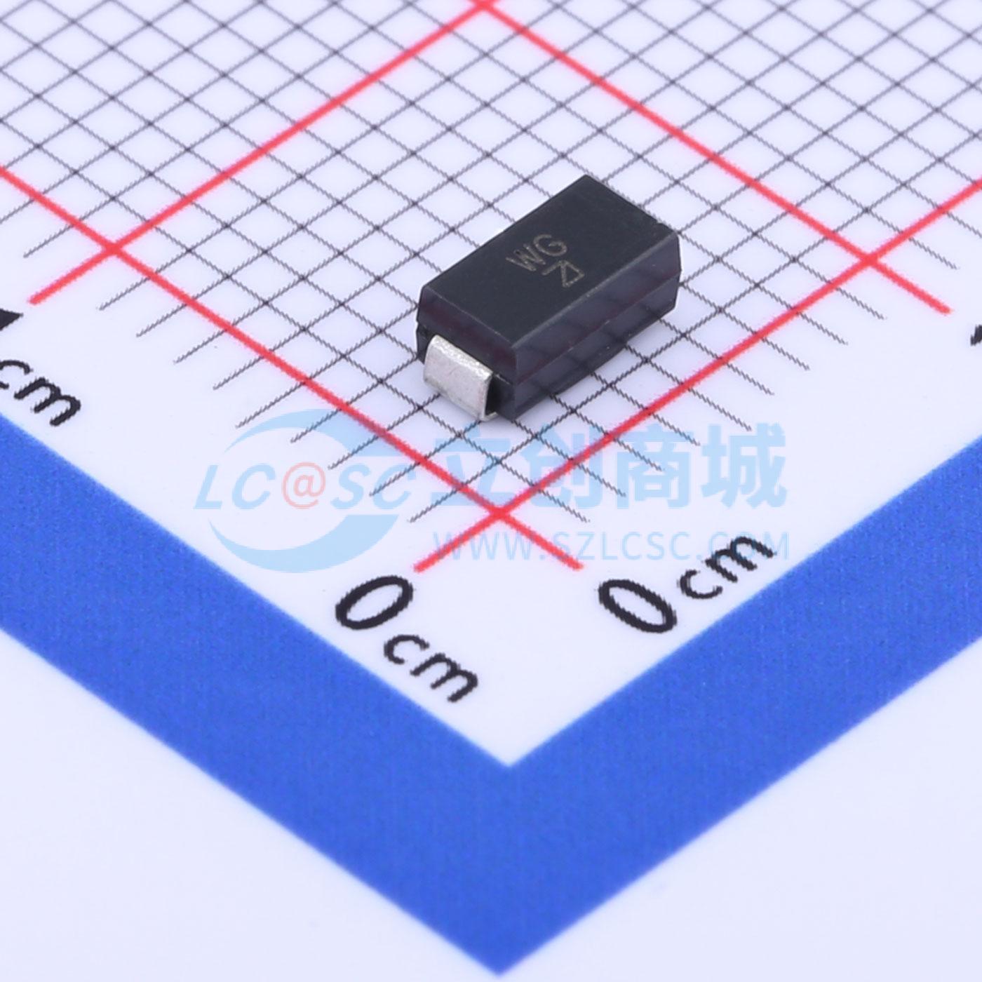 点击查看大图 SMAJ6.0CA实物图