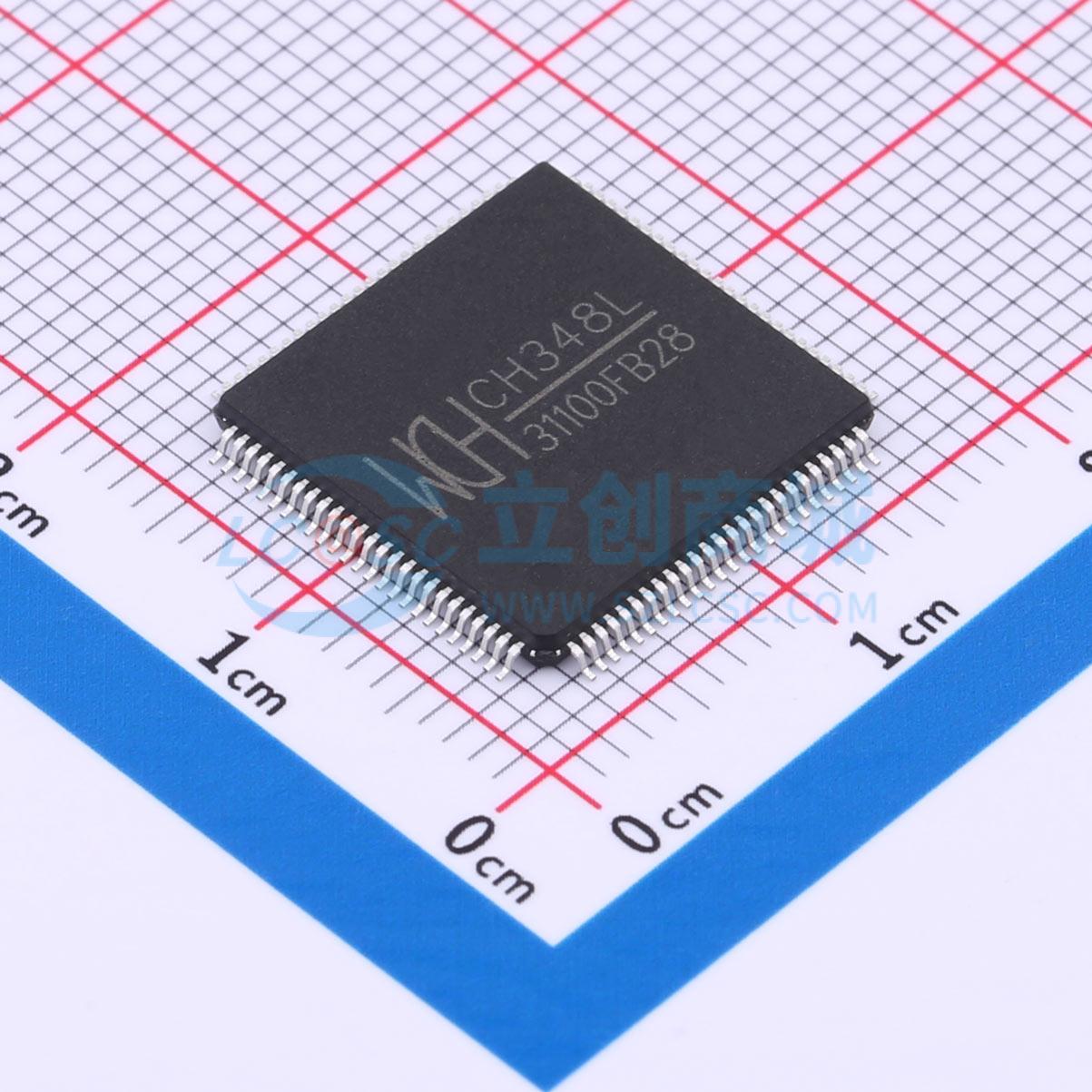 点击查看大图 CH348L实物图