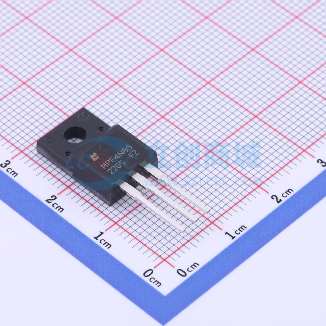 点击查看大图 MPF4N65实物图