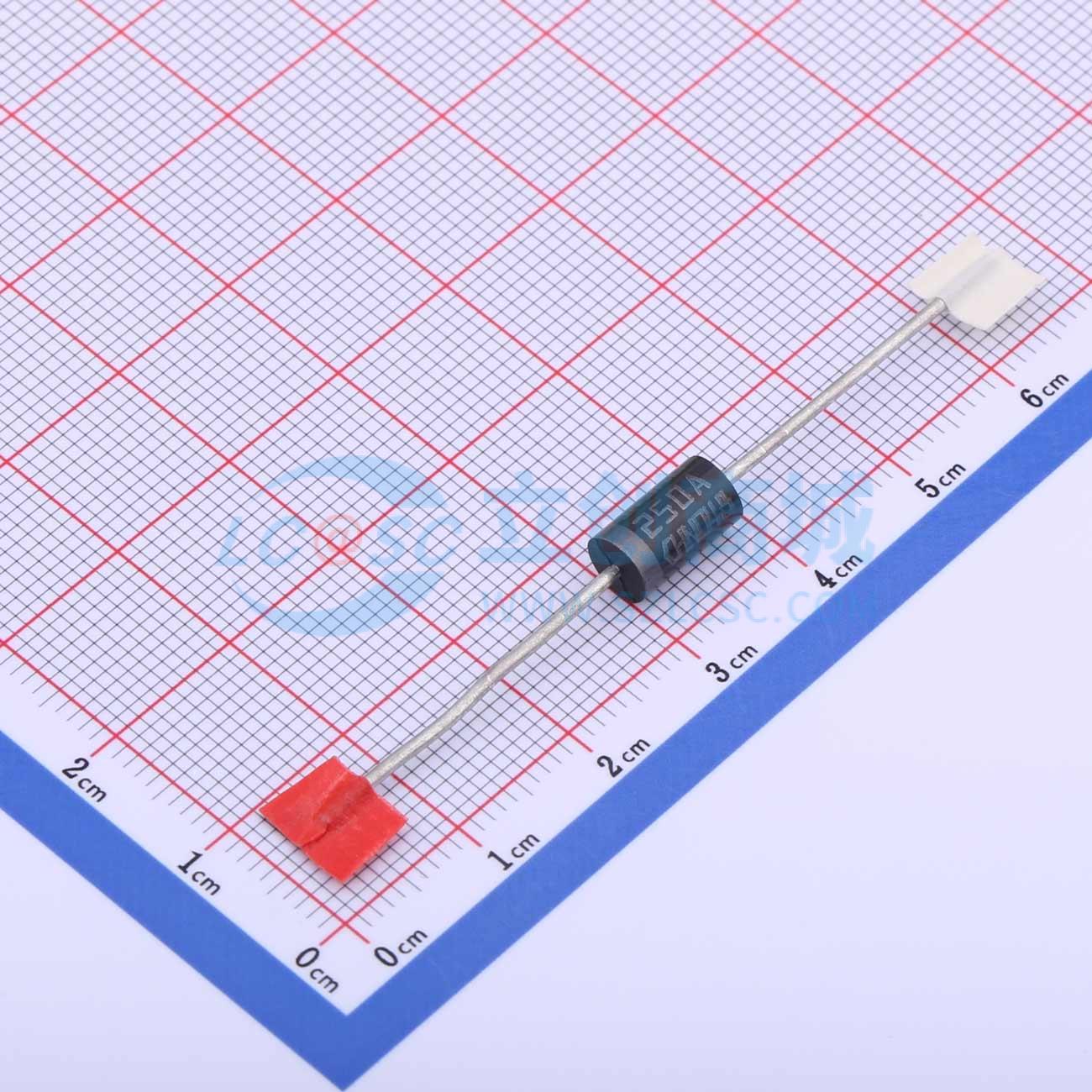 点击查看大图 1.5KE250A实物图