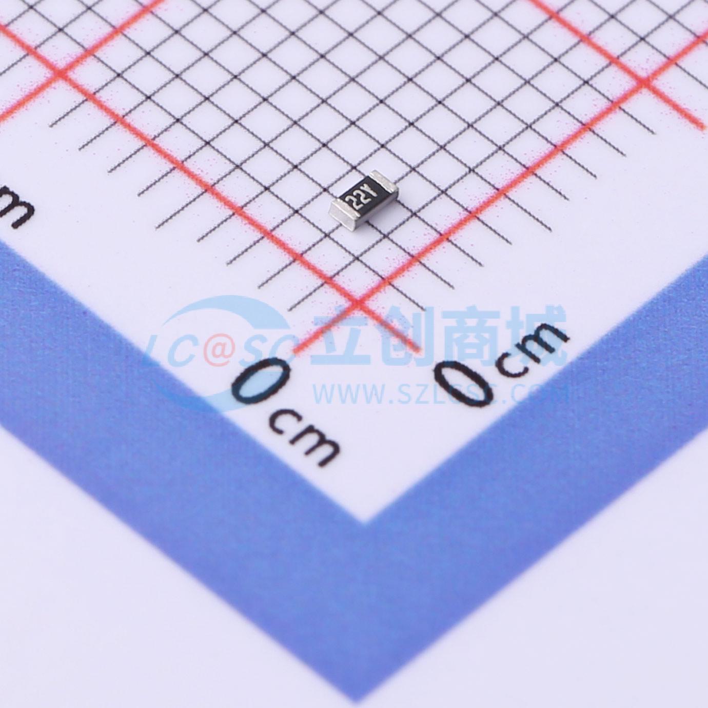 点击查看大图 SCR0603F1R65实物图