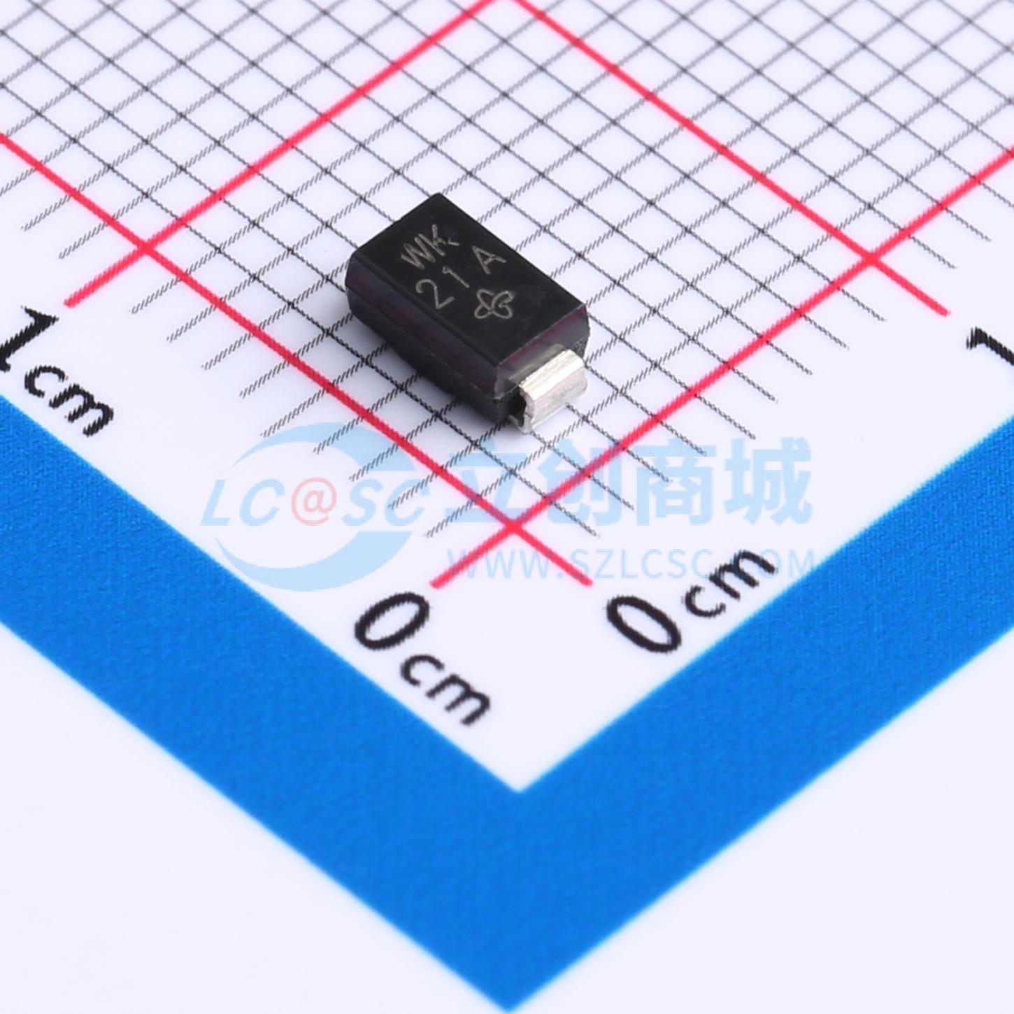 点击查看大图 SMAJ6.5CA-E3/61实物图