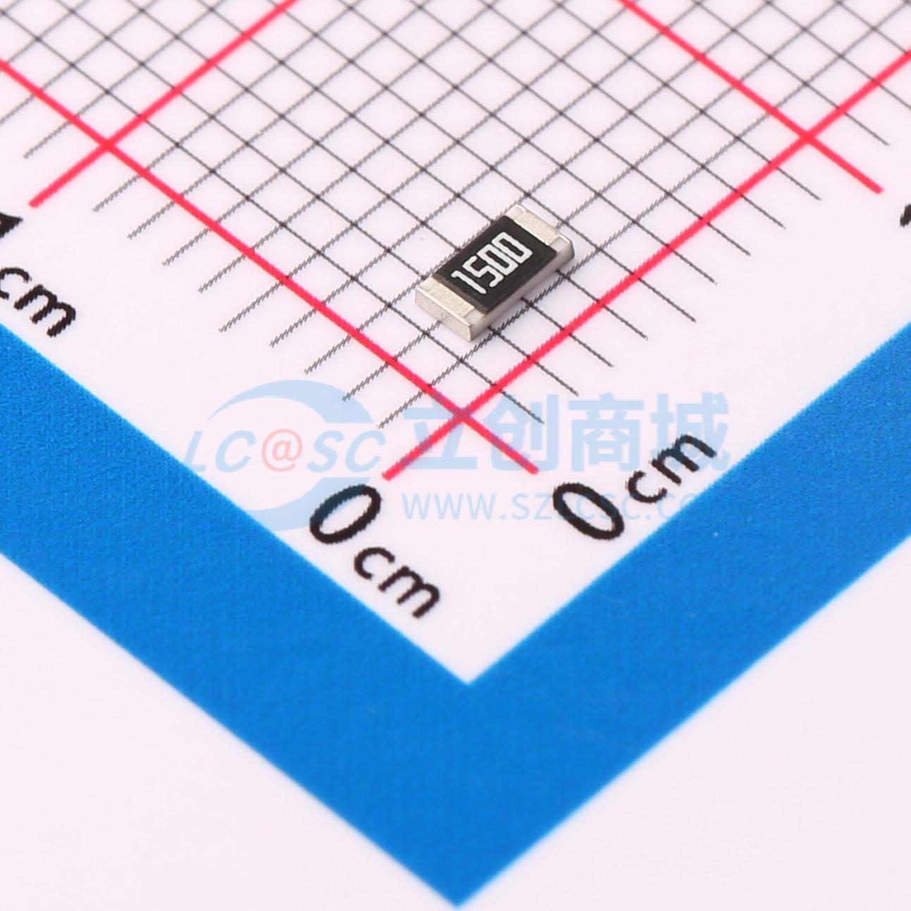 点击查看大图 SC1206F1500F8ANRH实物图