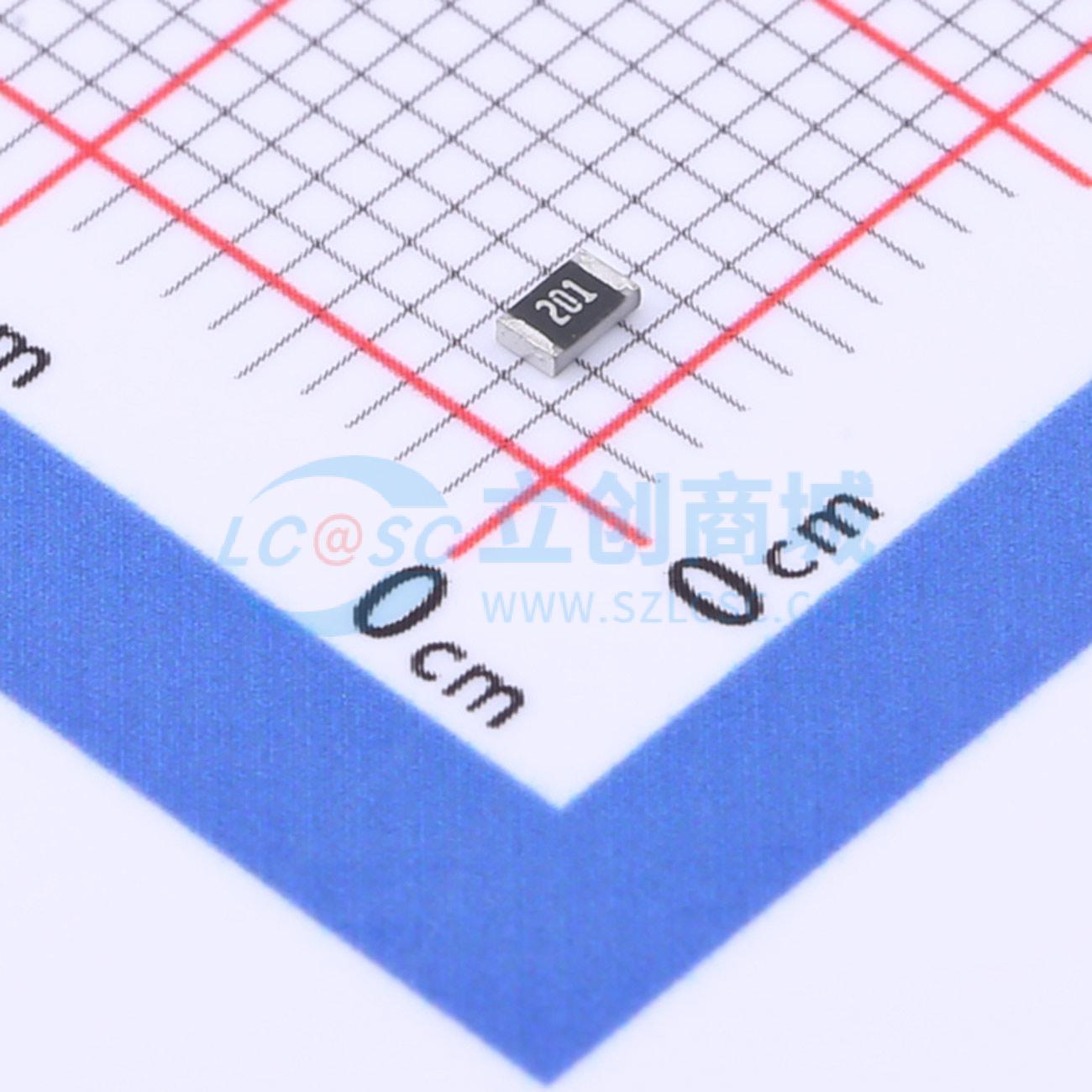 0805 ±5% 200Ω实物图