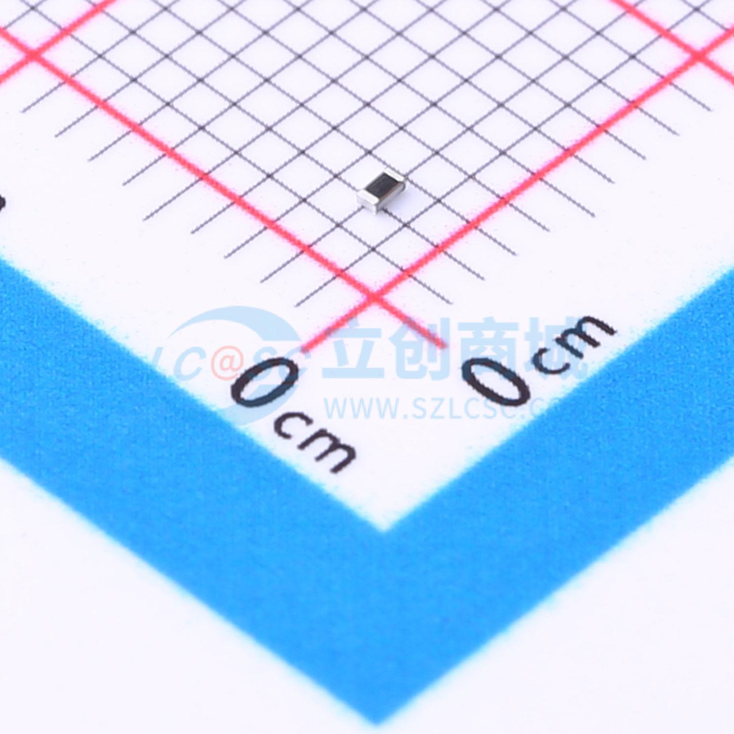 点击查看大图 PTFR0402B20K5P9实物图