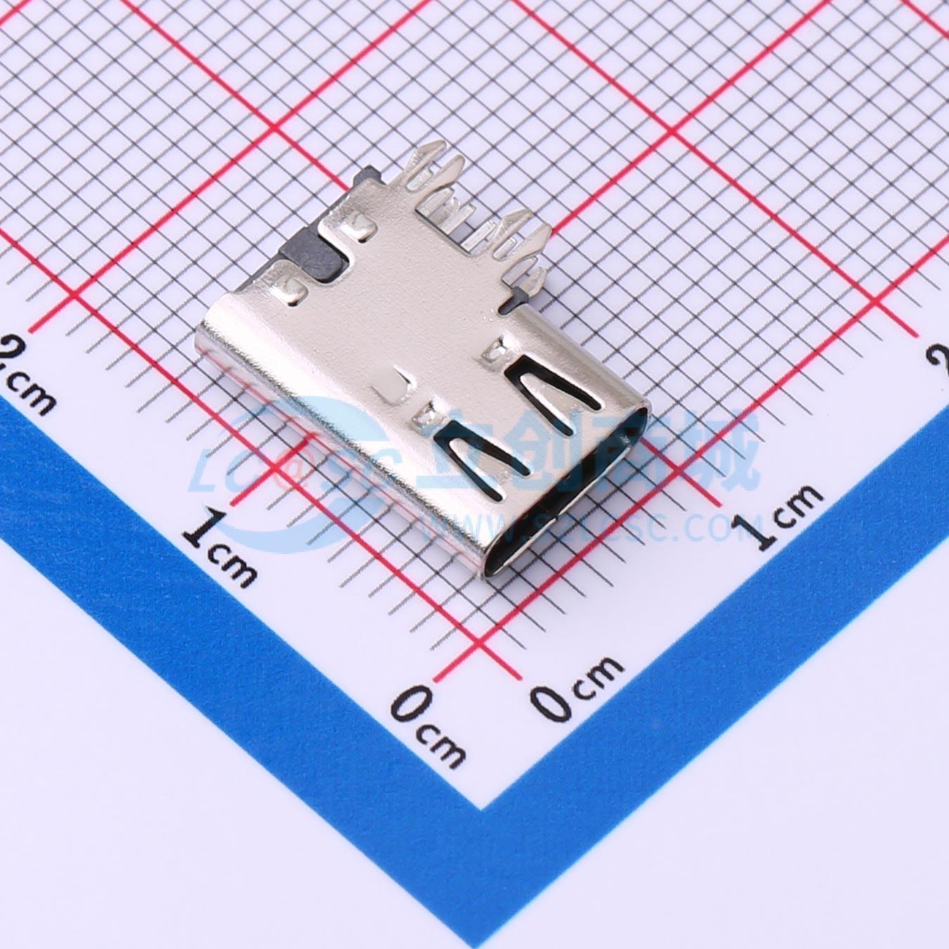 TYPE-C 6P CC实物图