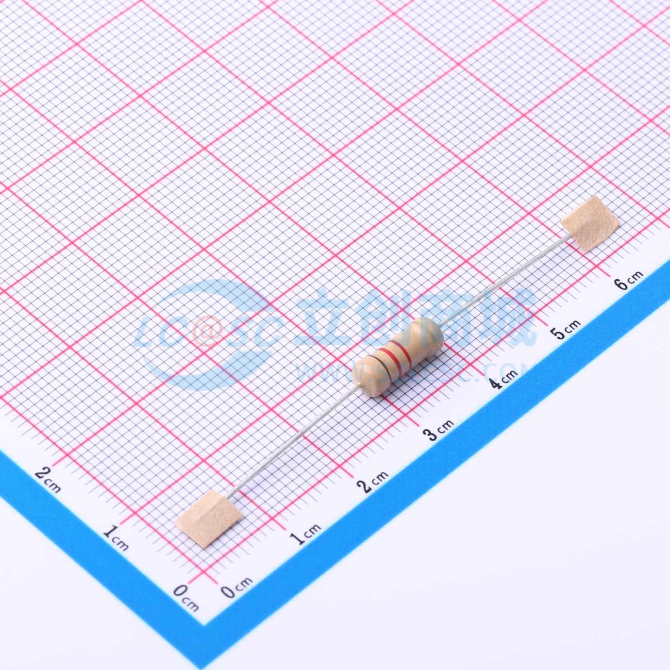 点击查看大图 CR1W-1K2±5%-TT52实物图