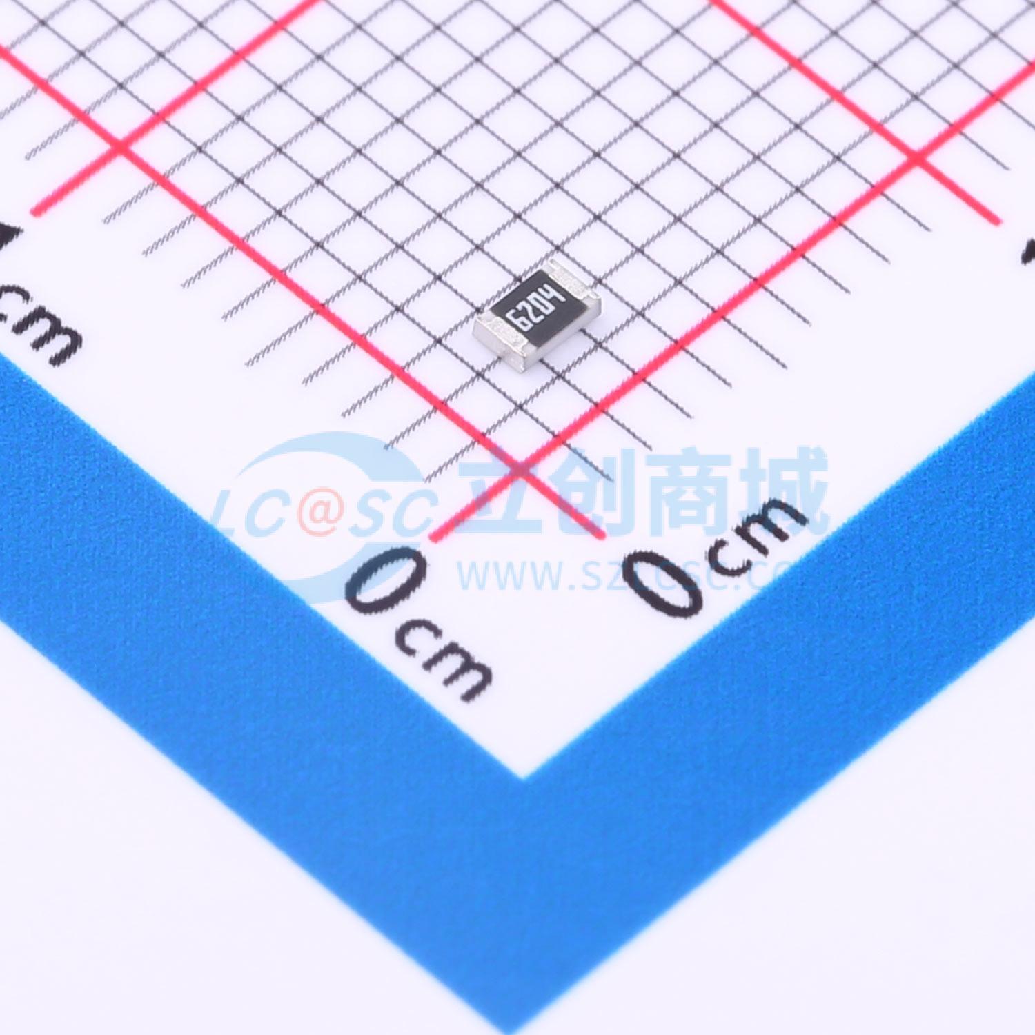 点击查看大图 FRC0805F6204TS实物图